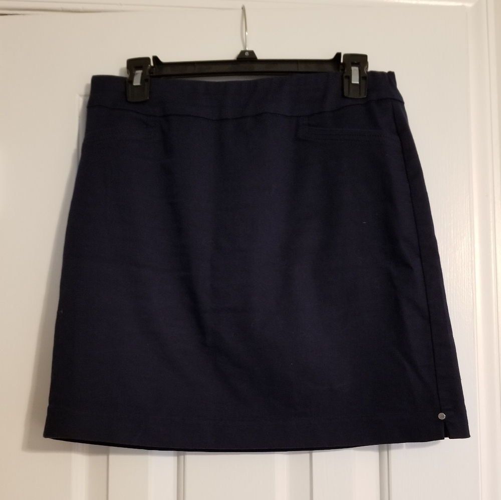 Navy skort